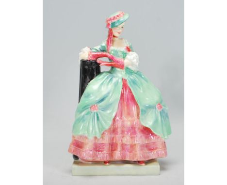 A vintage early Royal Doulton&nbsp;figure Kate Hardcastle. Ref No. 803645 HN1719. Measures 21cm tall by 14cm wide.&nbsp;