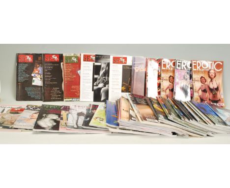 Erotic Magazines - A collection of erotic magazines to include Erotic Review No's 55, 56, 57, 58, 59, 60, 61, 62, 63, 64, 65,