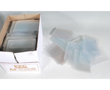 POSTCARD SLEEVES x2000. Polyprotec type 6"x4" for vintage postcards.Good clean, sticker free, condition.