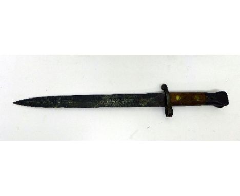 A British Victorian bayonet, stamped Wilkinson London