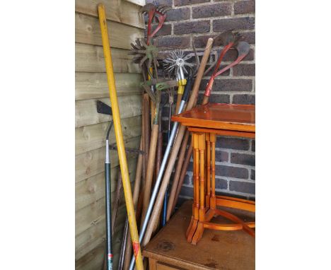 Collection of assorted Garden Tools 