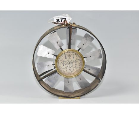 A JOHN DAVIS &amp; SON LTD OF DERBY ANEMOMETER diameter 15.5cm (1) (Condition Report: appears to be in working order, possibl