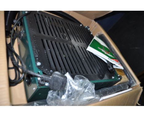 A PARKSIDE PTK2000A1 TABLE SAW, appears to be unused in an open box (UNTESTED as still has plug protector fitted)