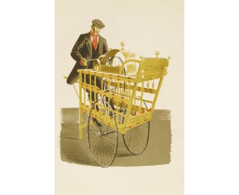 Eric Ravilious (1903-1942)'KNIFE GRINDER'Lithograph, from 'High Street', c.193823 x 15cm, unframed