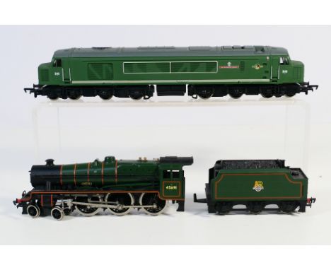 Mainline - 2 x unboxed OO gauge locomotives, a 4-6-0 Class 6P Jubilee named Orion number 45691 # 37-062 and a Class 45 named 