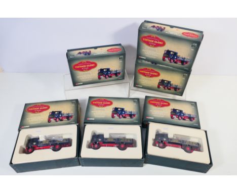 Corgi - Six boxed Limited Edition Corgi 'Vintage Glory of Steam' #80006 Sentinel DG4 Steam Wagon with barrels 'McMullen Brewe