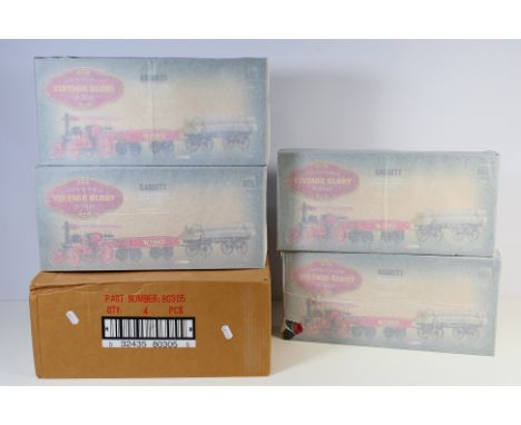 Corgi - An ex-shop stock trade box containing four boxed Limited Edition Corgi 'Vintage Glory of Steam' #80305 Garrett 4CD Ro