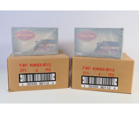 Corgi - Two ex-shop stock trade boxes containing eight boxed Limited Edition diecast vehicles from the Corgi 'Vintage Glory o