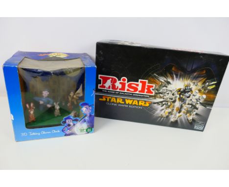 Parker, Star Wars, Aardman Wallace & Gromit - Risk The Game of Galactic Domination Star Wars Clone Wars edition (Not checked 