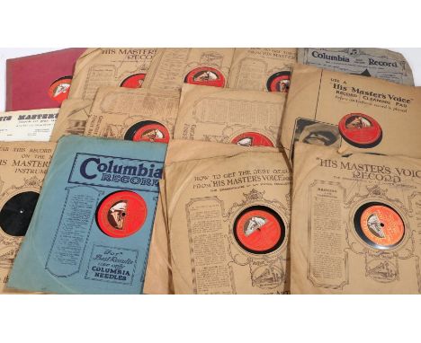 large Collection of 78rpm&nbsp; records to include Jussi Bjorling - Nessun Dorma/La Mattinata (D.A.1841). Enrico Caruso - O S