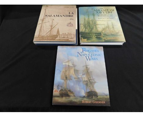 DAVID LION AND RIF WINFIELD: THE SAIL AND STEAM NAVY LIST ALL THE SHIPS OF THE ROYAL NAVY 1815-1889, London, Chatham Publishi