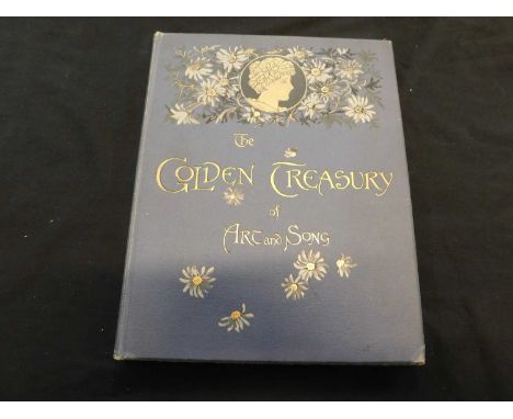 ROBERT E MACK (ED): THE GOLDEN TREASURY OF ART AND SONG, ill R A Bell, London, Ernest Nister, [1890], first edition, sixteen 