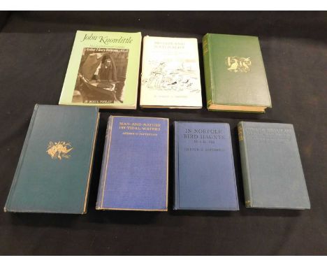 ARTHUR HENRY PATTERSON:  5 Titles: MAN AND NATURE ON TIDAL WATERS, London, Methuen, 1909, first edition, 47pp adverts at end 