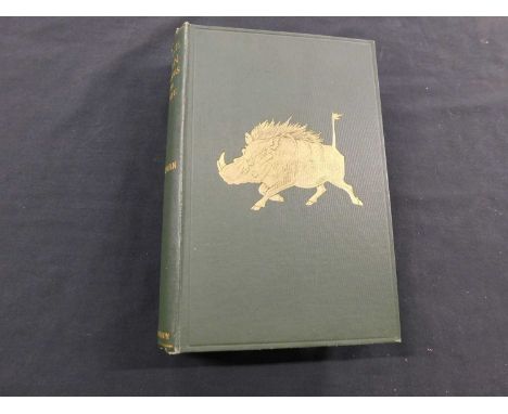 ABEL CHAPMAN: SAVAGE SUDAN ITS WILD TRIBES BIG-GAME AND BIRD-LIFE, London, Gurney &amp; Jackson, 1921, first edition, plates 