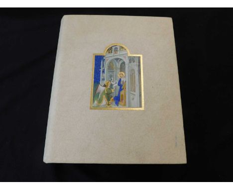 LES TRES RICHES HEURES DU DUC DE BERRY: Moderna Franco Cosimo Panini, 2010 (550), numbered (15) and signed by publisher, facs