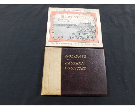 PERCY LINDLEY: HOLIDAYS IN EASTERN COUNTIES, London and New York [1901], first edition, signed and inscribed to James Hooper,