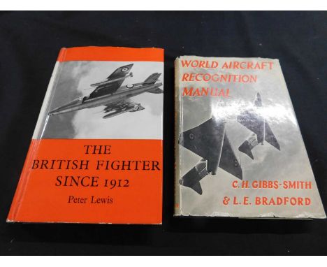 PETER LEWIS: THE BRITISH FIGHTER SINCE 1912 FIFTY YEARS OF DESIGN AND DEVELOPMENT, London, Putnam, 1965, first edition, origi