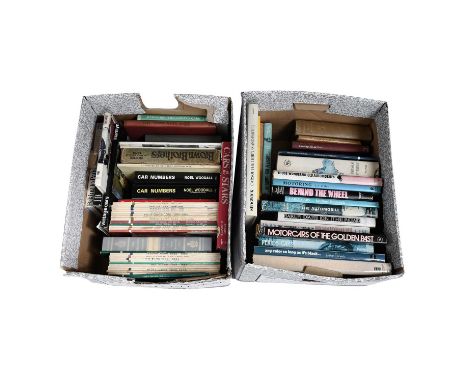 Pre-War/Veteran Car Interest: A Quantity of Books, to include Early Motor-Cars, Early Commercial Vehicles, Brooklands Publica