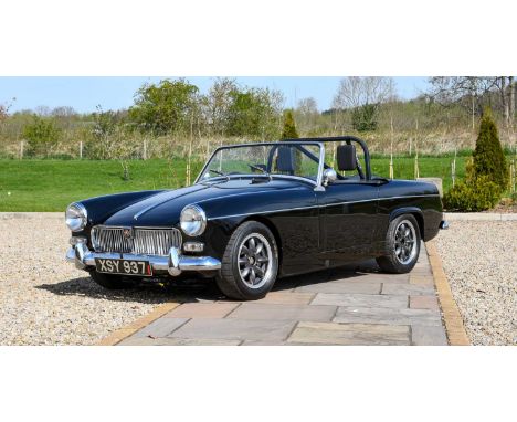 1961 MG Midget MK1Registration number: XSY 937Date of first registration:03/04/1997 (manufactured 1961)VIN number: GAN1902Eng