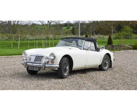 1960 MGA 1600cc RoadsterRegistration number: XED 820Date of first registration: 01/07/1992VIN number: GHN/89741Engine number: