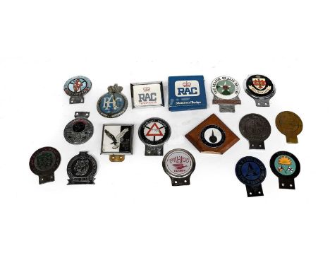 Nineteen Assorted Members' Badges, to include British Dental Association, Worthing Eagle Headlight Drivers, Pandor Motor Club