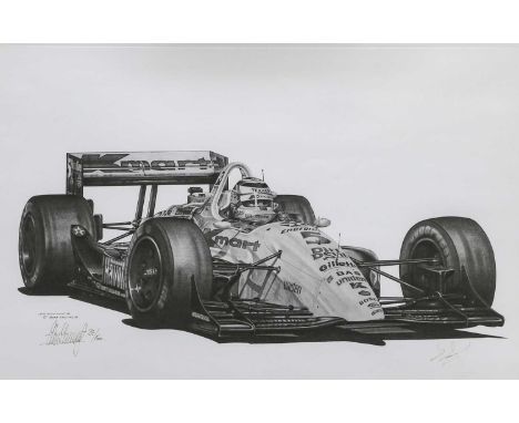 After Alan StammersFormula OneA limited edition print, numbered 35/500, 50cm by 76cm