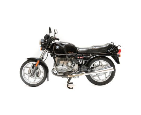 BMW R80 798ccRegistration: F539 EWXDate of first registration: 10/05/1989Frame No: 6448056Engine No: 38880161Mot till: 28/04/