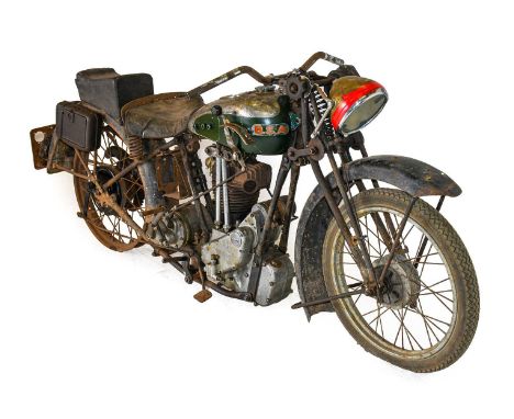 BSA Blue Star 500ccRegistration number: LV 3116Date of first registration: 24 03 1933Frame number: 1644Engine number: Z7. 222