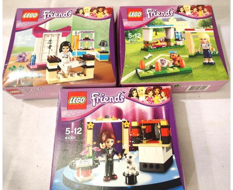 Three Lego friends. P&amp;P Group 1 (£14+VAT for the first lot and £1+VAT for subsequent lots) 