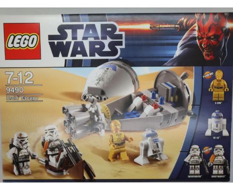 Lego 9490 Star Wars Droid Escape. P&amp;P Group 1 (£14+VAT for the first lot and £1+VAT for subsequent lots) 