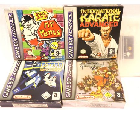 Five assorted Game Boy Advance games, Grand Theft Auto missing box. P&amp;P Group 1 (£14+VAT for the first lot and £1+VAT for