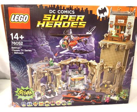 Lego 76052 Batman Batcave. P&amp;P Group 2 (£18+VAT for the first lot and £3+VAT for subsequent lots) 
