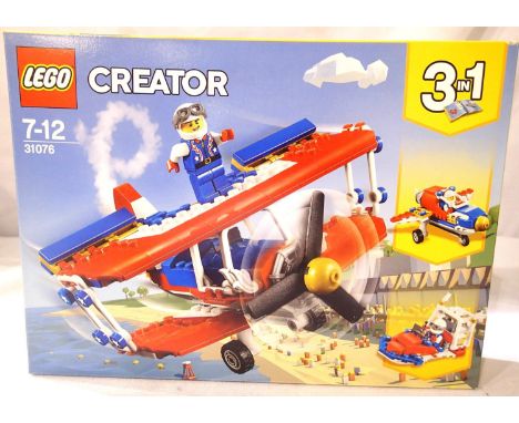 Lego 31076 Creator (three models in one) Plane, Jet, Hovercraft. P&amp;P Group 1 (£14+VAT for the first lot and £1+VAT for su
