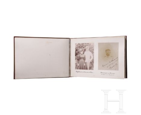 Otto Körner (1868 - 1950), Zahlmeister der Schutztruppe in Deutsch-Ostafrika - Fotoalbum, 1895 - 1901 Über 70 Schwarzweißfoto
