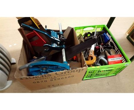 Two boxes of tools
