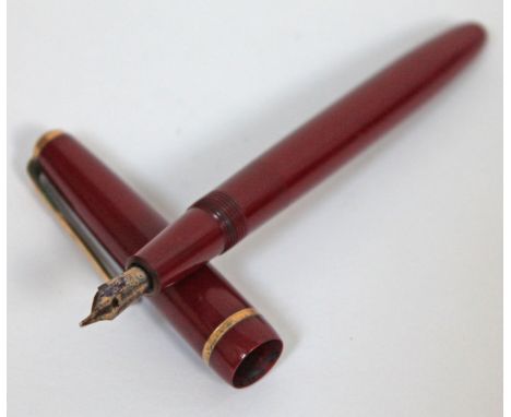 A vintage Parker fountain pen with 14K nib