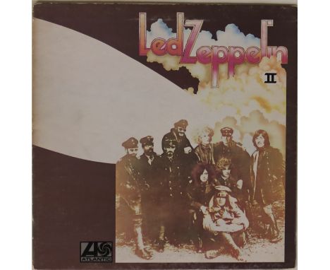 LED ZEPPELIN II - 'LIVIN' LOVIN' WRECK' - The original UK pressing of the monstrous 1969 LP (Atlantic 588198 plum labels). Wi