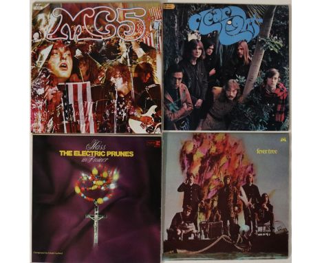 PSYCH UK ORIGINALS - Exciting pack here to include Fever Tree - Self Titled (Stereo UNLS 102, Ex+/Ex), The Electric Prunes - 