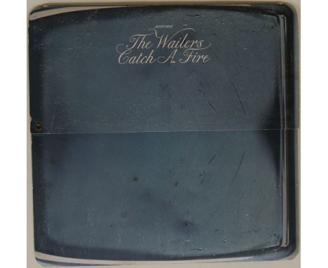 THE WAILERS - CATCH A FIRE (UK 1ST) - Well presented 1st UK 'zippo' sleeve of the killer 1973 LP (ILPS 9241). The record is i