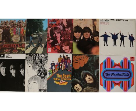 BEATLES & SOLO LPs - Very well presented collection of 19 x LPs. Titles include Abbey Road (1st UK misaligned PCS 7088 - very