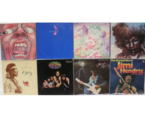 CLASSIC/PROG ROCK LPs - More classic LPs with 21 here and 1 x 12". Artists/titles are King Crimson (x5) inc. In The Court Of 