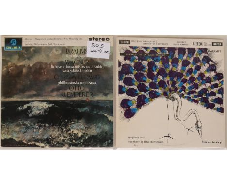 CLASSICAL - UK STEREO FIRST EDITIONS - Terrific set of 2x original stereo pressing LPs. Works are: Christa Ludwig with Otto K