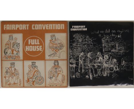 FAIRPORT CONVENTION - 2 x well presented 1st UK pressing LPs from the highly regarded and long standing Fairport. Titles are 