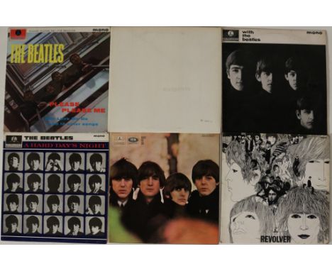 THE BEATLES - STUDIO LPs - Cracking and often very well presented collection of 10 x (mainly UK) studio LPs. Titles are Pleas