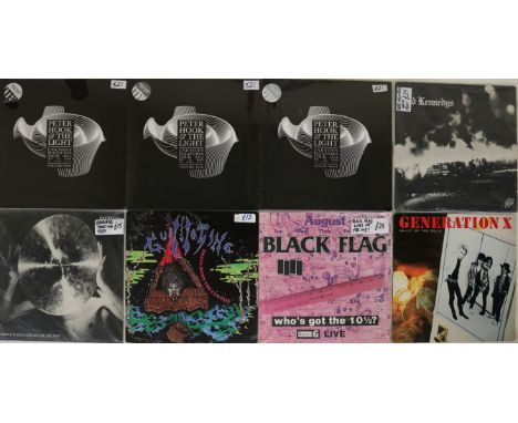 NEW WAVE/PUNK - Monster collection of 31 x (mainly) LPs. Artists/titles include Peter Hook And The Light - Unknown Pleasures 