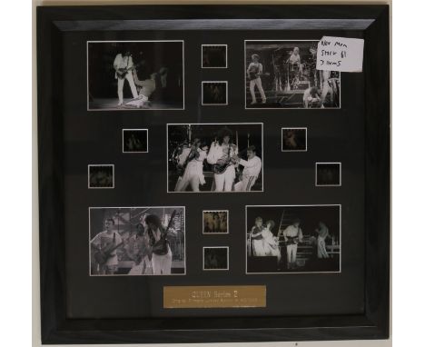 QUEEN - FAN CLUB MEMORABILIA - Great lot to contain an official fan club binder containing the 1977 Day At The Races tour pro