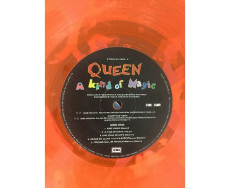 QUEEN - A KIND OF MAGIC NZ ISSUE- Sought after orange NZ issued 'A Kind of Magic' with gatefold sleeve. Cat number is EMC 350