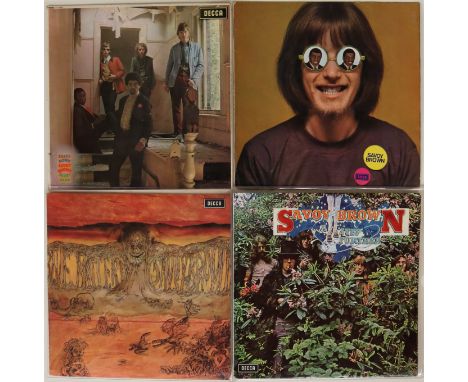 SAVOY BROWN LPs - Brill selection of 4 x original UK LPs. Titles are Shake Down (1st UK mono red label unboxed '1967' to the 