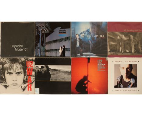 SYNTH POP/ALT ROCK LPs - Fab collection of 41 x LPs. Artists/titles include Depeche Mode inc. 101 (UK original STUMM 101 w/bo