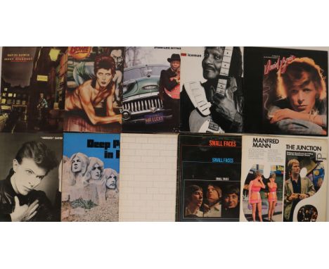 CLASSIC ROCK & PROG - Brill collection of 26 x essential LPs. Artists/titles include David Bowie (x4) - Ziggy Stardust (early